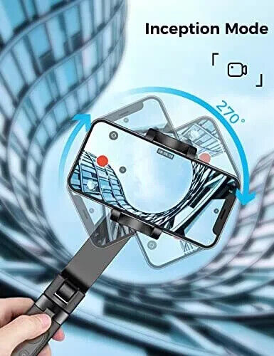 Gimbal Stabilizer for Smartphones Selfie Stick Phone Tripod with Wireless