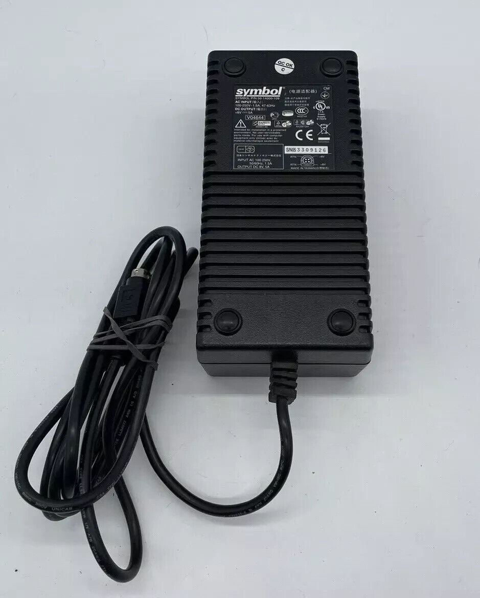 Symbol Technologies Power Supply Part No: 50-14000-109 (OEM) 8V 5A