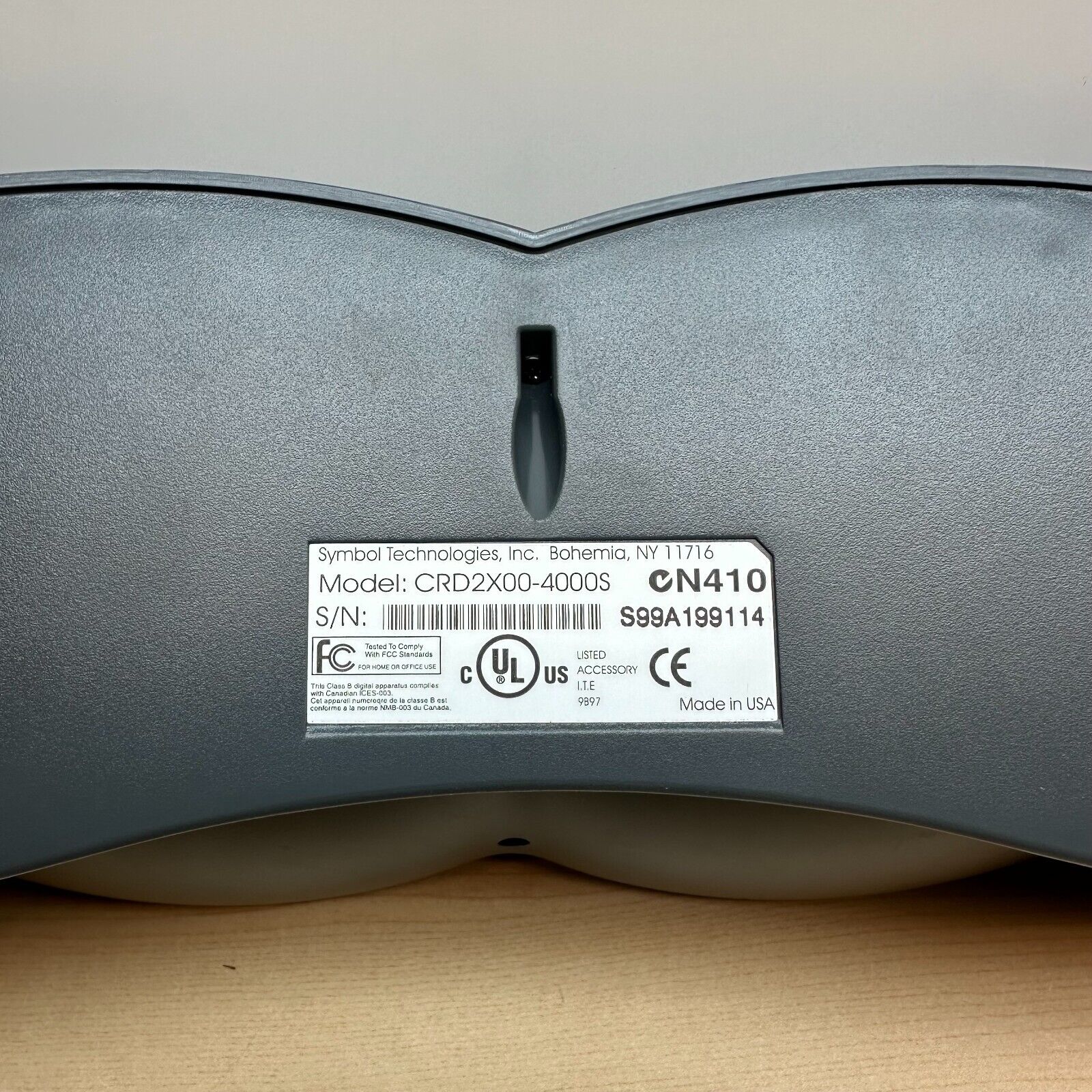 S.T.I. SYMBOL CRD2X00-4000S 4-SLOT Serial/Charging Cradle CRD2X004000S COMPLETE