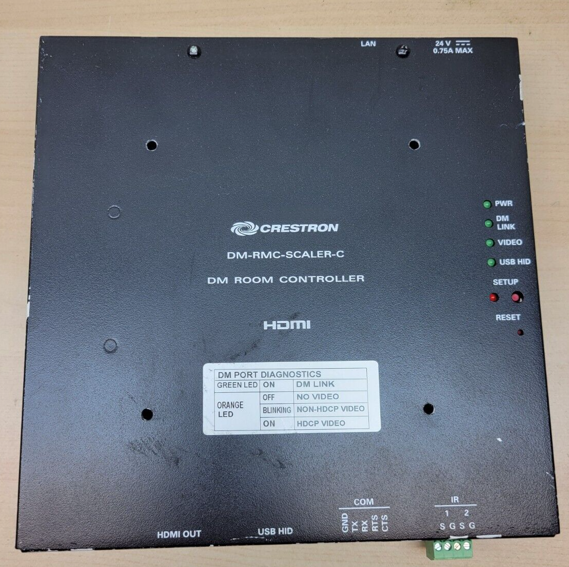 Crestron DM-RMC-SCALER-C -- DM Room Controller