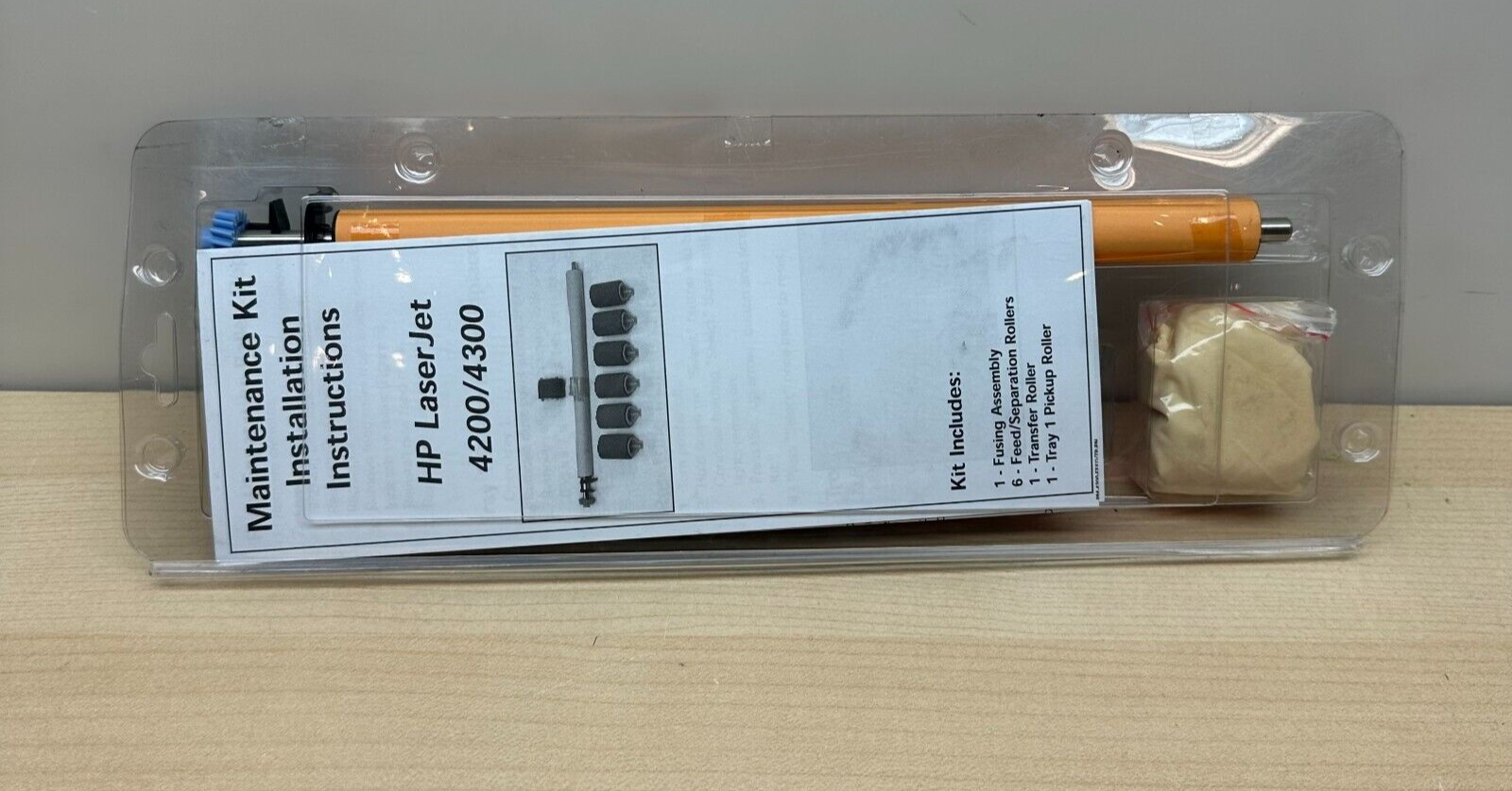 NEW HP LASERJET 4200 4300 4250 PRINTER MAINTENANCE ROLLER KIT PAPER JAM FIX KIT
