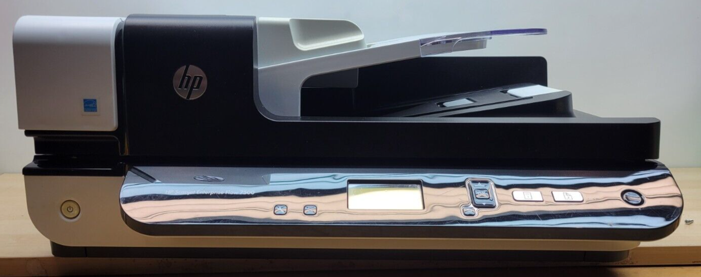 HP SCANJET ENTERPRISE FLOW 7500 FLATBED SCANNER L2725-64002 **NO POWER ADAPTER**