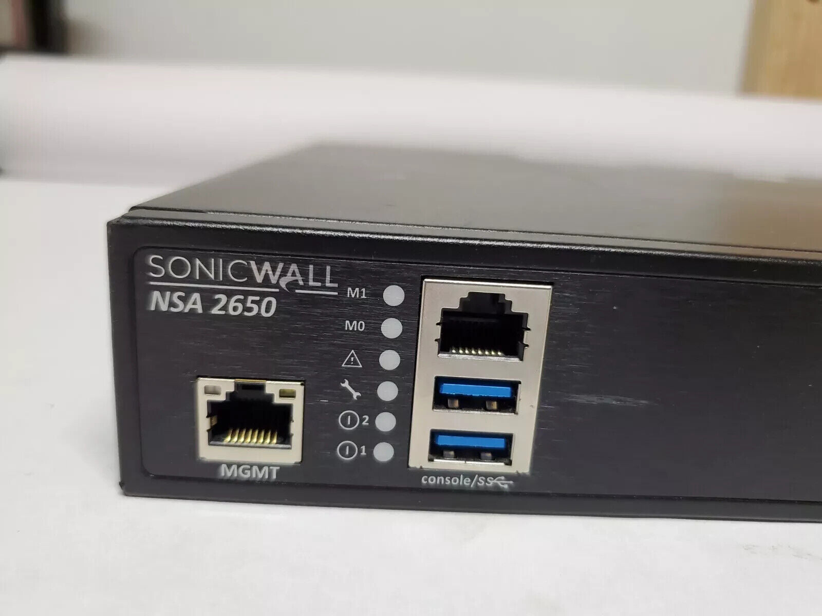 SonicWall NSA 2650 16-Port Network Security Firewall Appliance Model 1RK38-0C8