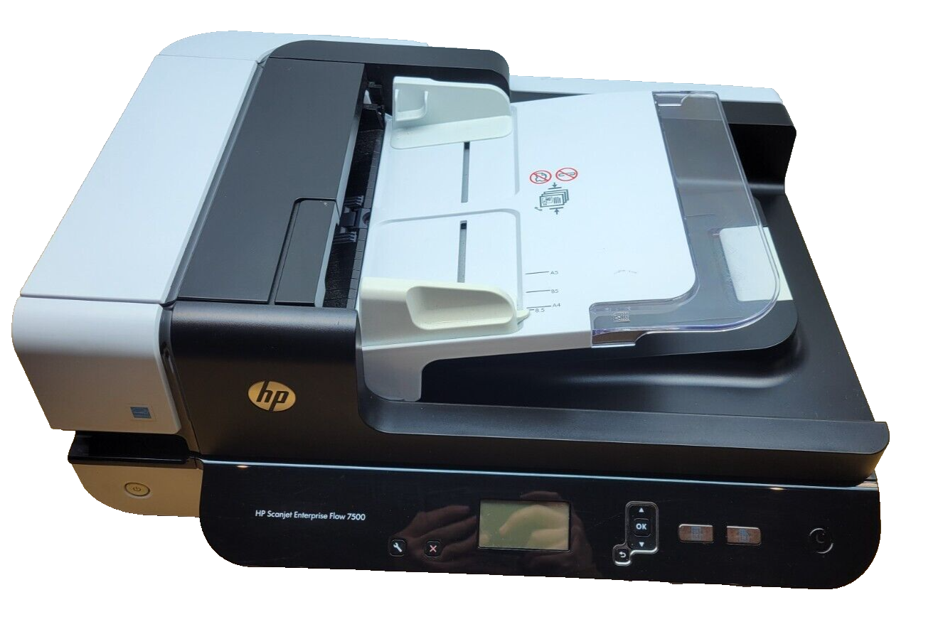 HP SCANJET ENTERPRISE FLOW 7500 FLATBED SCANNER L2725-64002 **NO POWER ADAPTER**