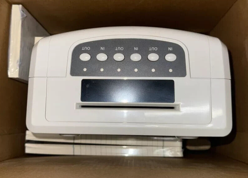 Pyramid Time 2500 Time Clock Model 2500 Auto Align 6 Column