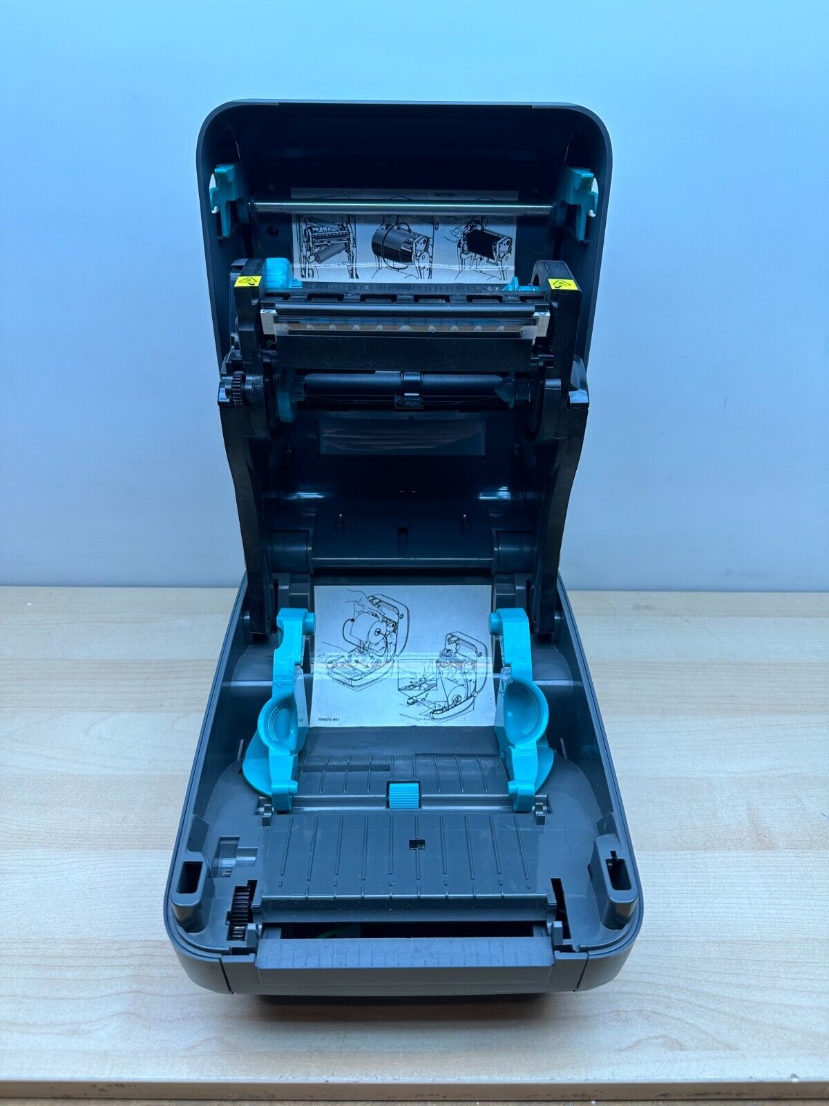 Zebra GX430t GX43-102410-000 Thermal Label Printer NO AC Adapter
