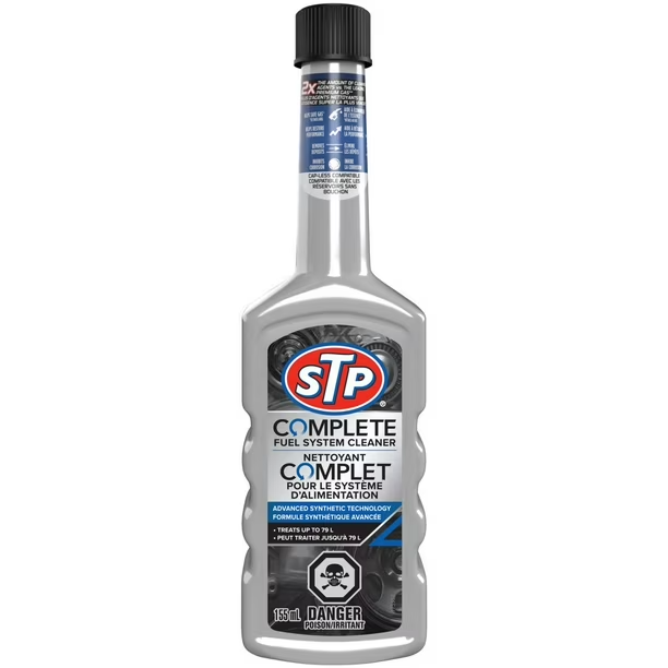 STP Complete Fuel System Cleaner, 155 mL, CA, Complete Fuel System Cleaner
