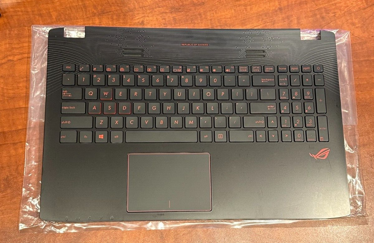 Asus GL552 GL552VW Palmrest Keyboard 90NB09I1-R31US0 90NB09I1-R31UI0