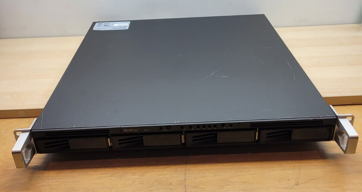 SYNOLOGY Rackstation RS411 4-Bay NAS Drive, NO HDD