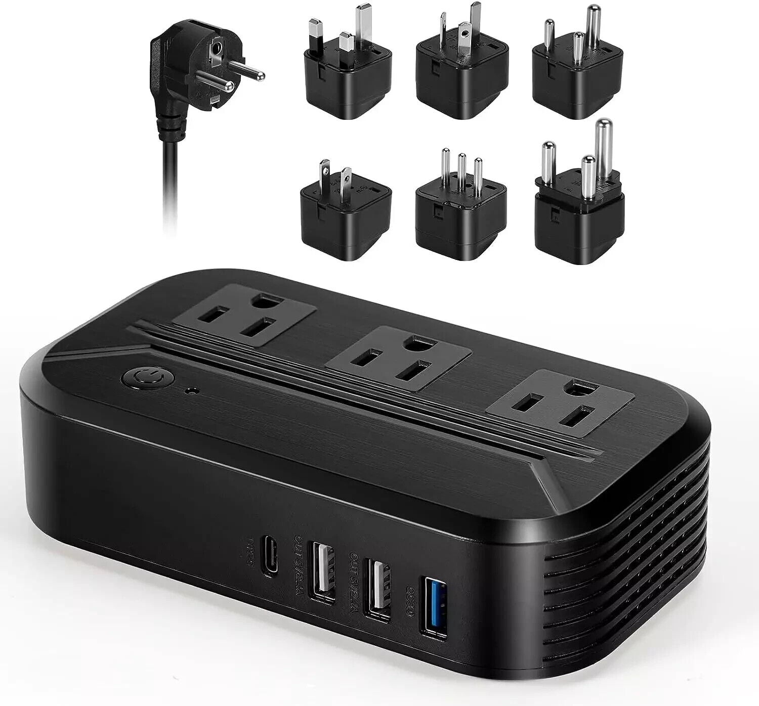 Voltage Converter 2300W International Power Converter Step down 220V/240V to 110