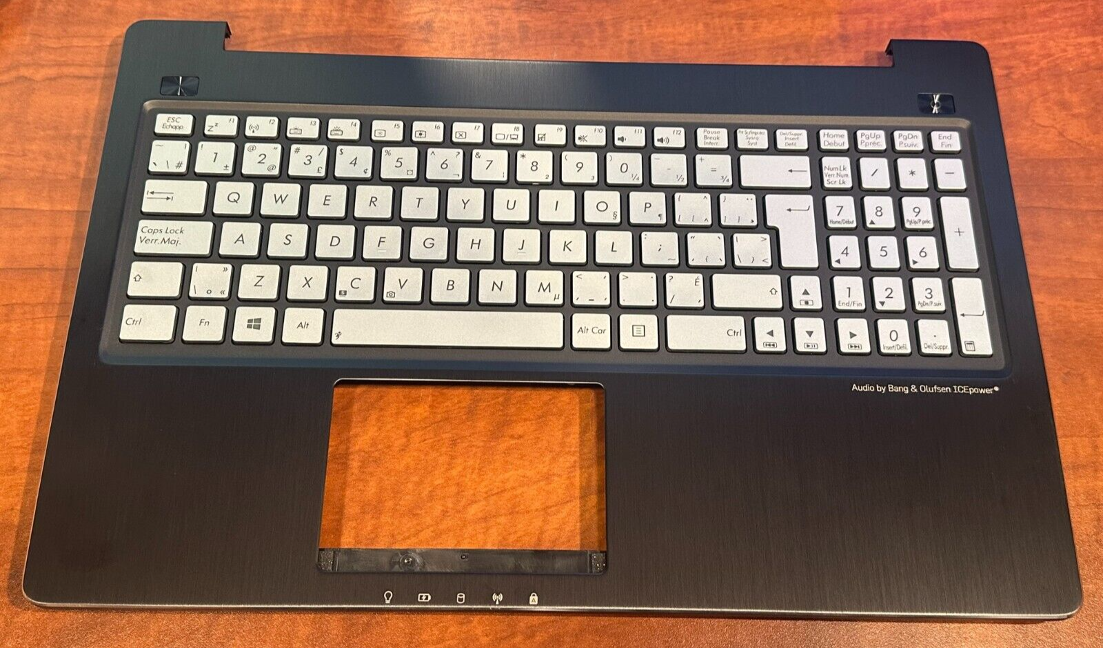 Palmrest Backlit keyboard for Asus Q550J/Q550JA/Q550JK/Q550JV/Q550JX/Q550LF -CAD