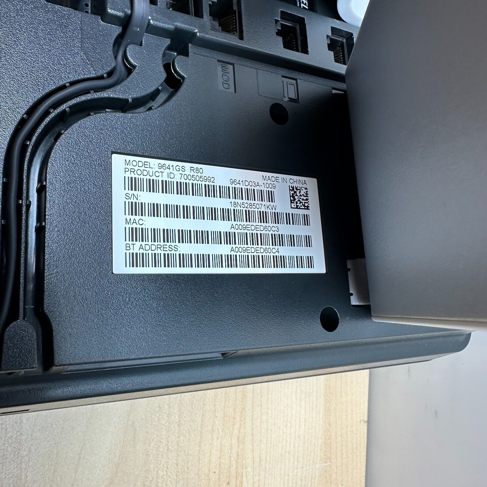 Avaya 9641GS R Touchscreen Display Business Office IP Phones 700505992