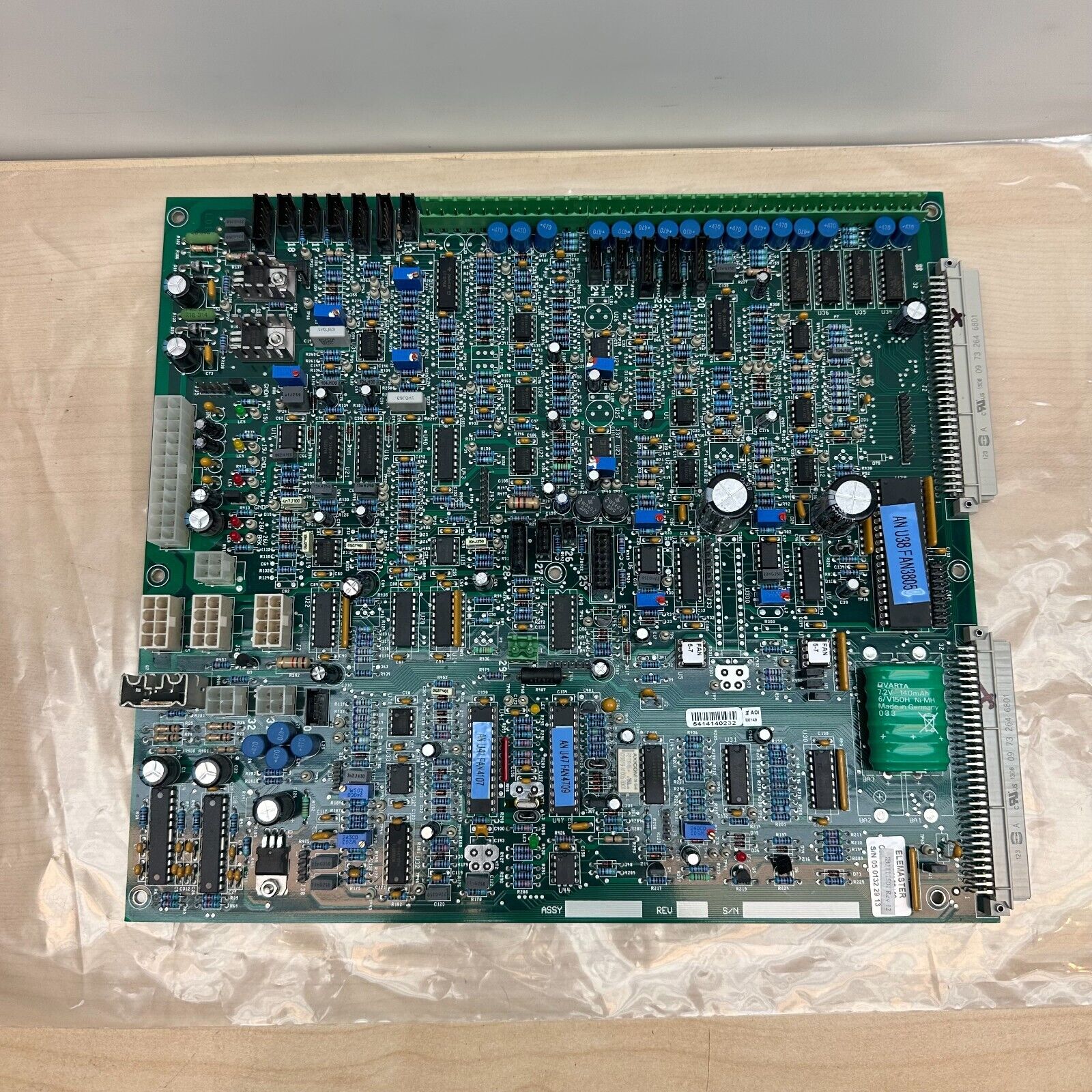 IB3111501 REV 12 Input Output Board ELEMASTER BELLCO Industrial equipment