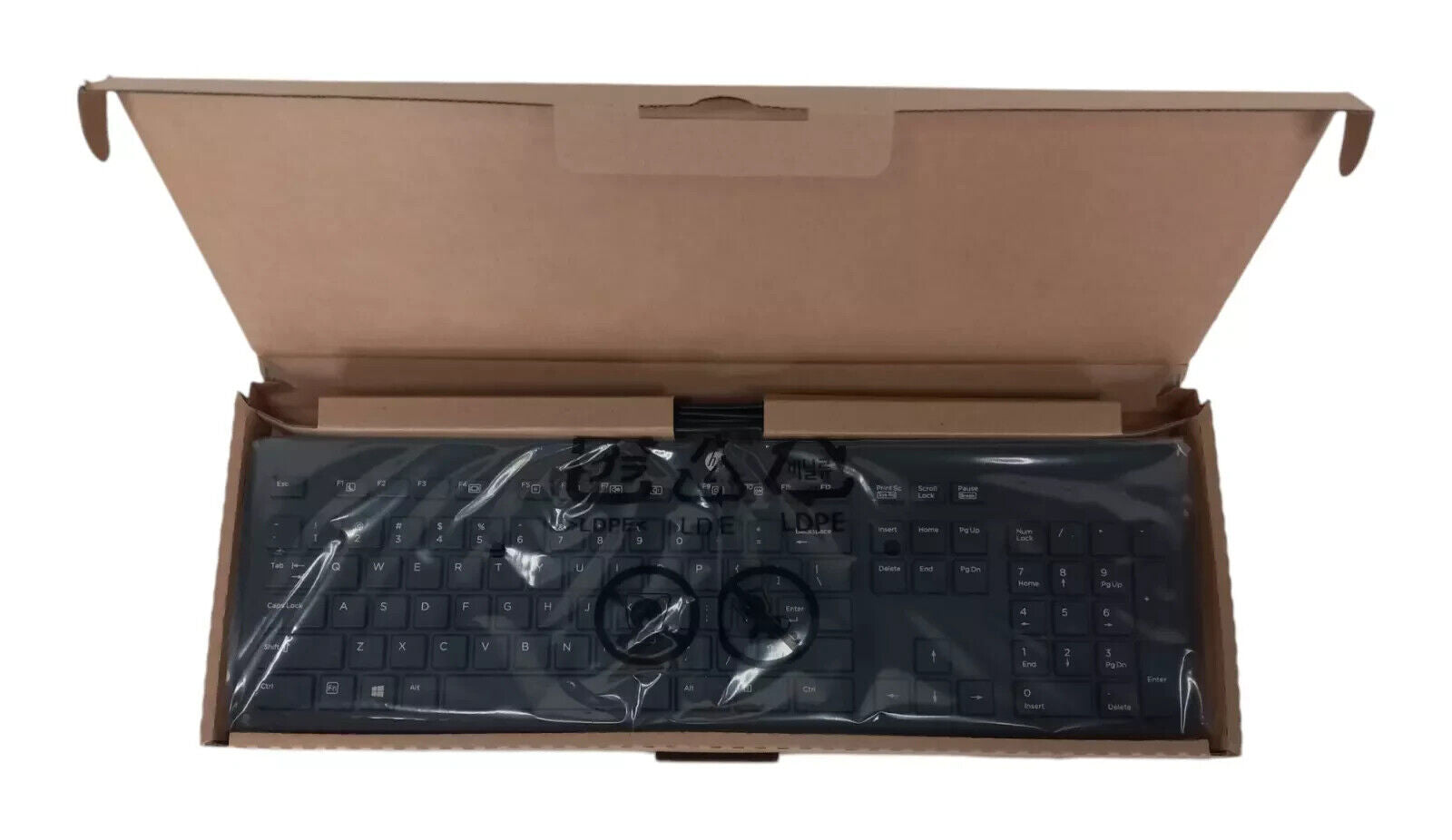 HP USB Slim Keyboard Win 8 US (803181-001)