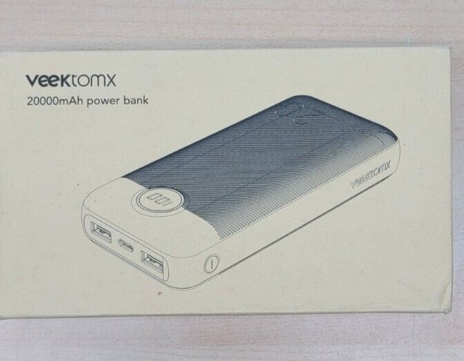 Veektomx 20000mAh Power Bank (VT203) 20w Fast Charging