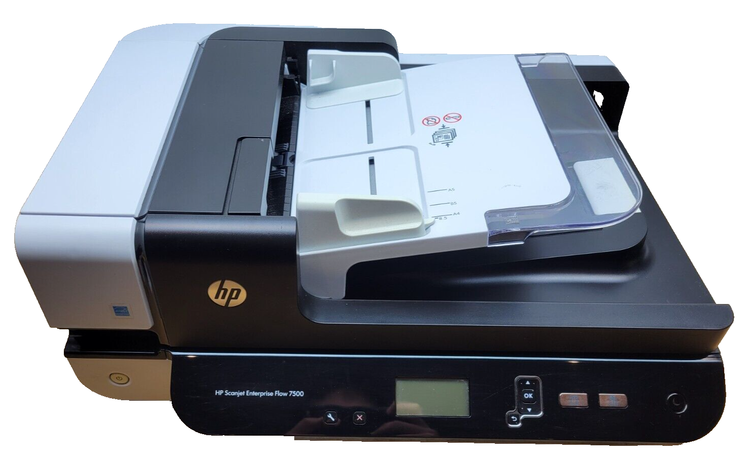 HP SCANJET ENTERPRISE FLOW 7500 FLATBED SCANNER L2725-64002 **NO POWER ADAPTER**