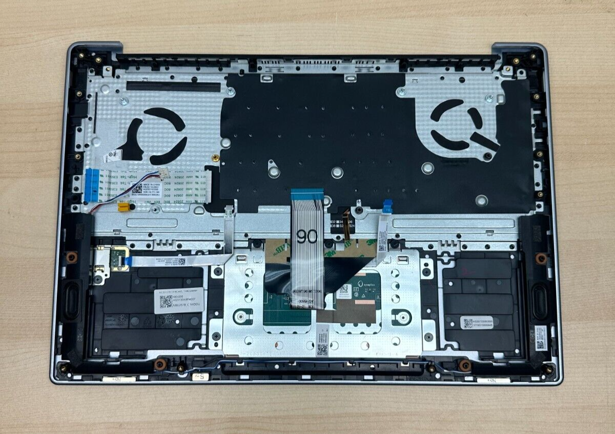 Lenovo Slim 7 14IRP8 Full Palmrest Assembly Touchpad Keyboard Canadian Grey