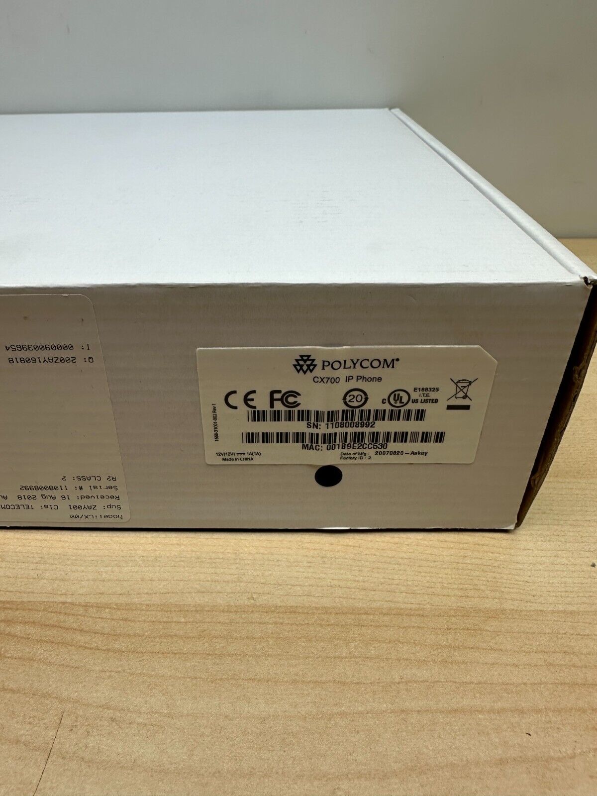 New Polycom CX700 IP Phone for Microsoft Lync