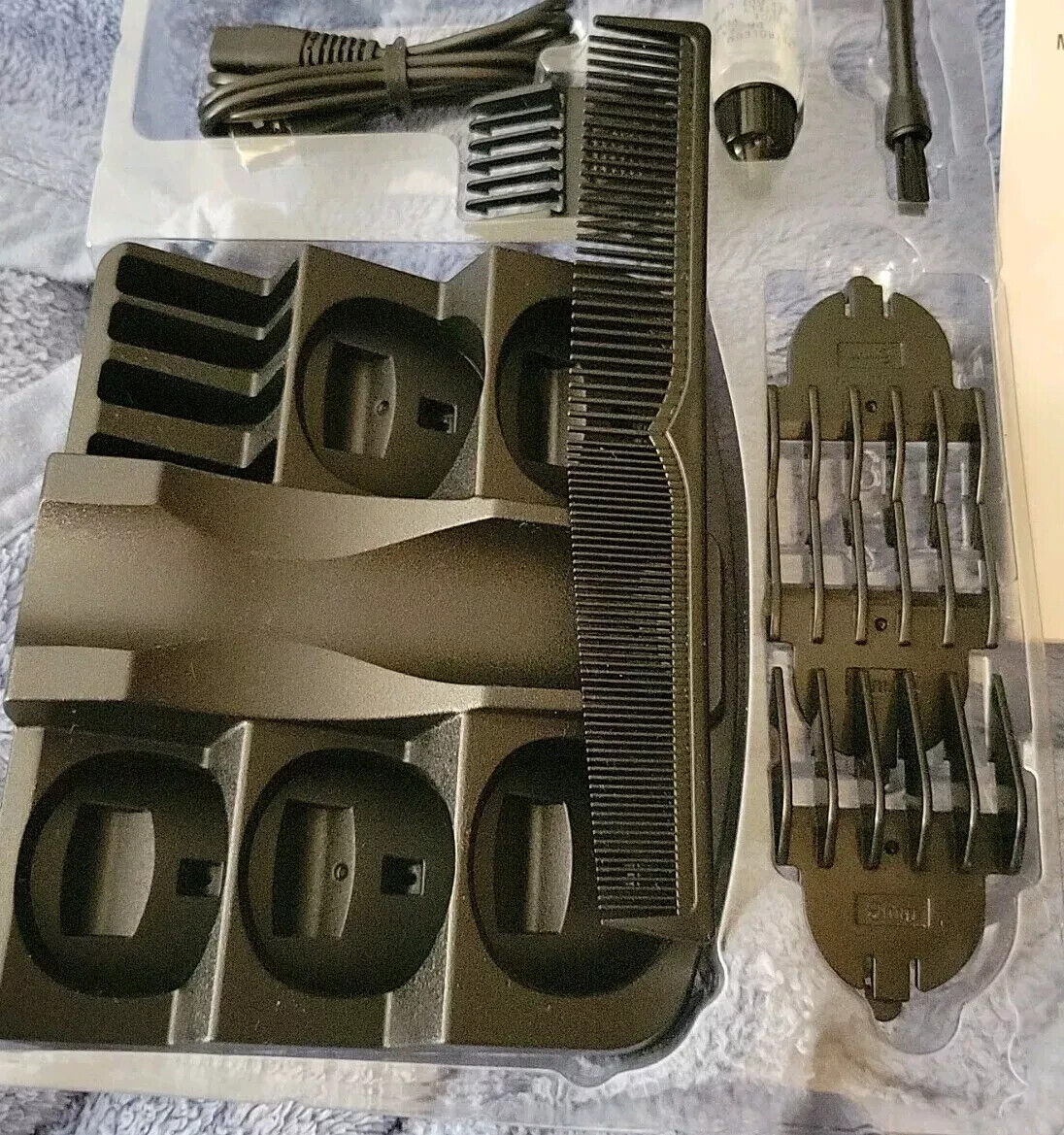 Brightup 18 In 1 Men's Rechargeable Hair Clippers& Grooming Kit. Washable!