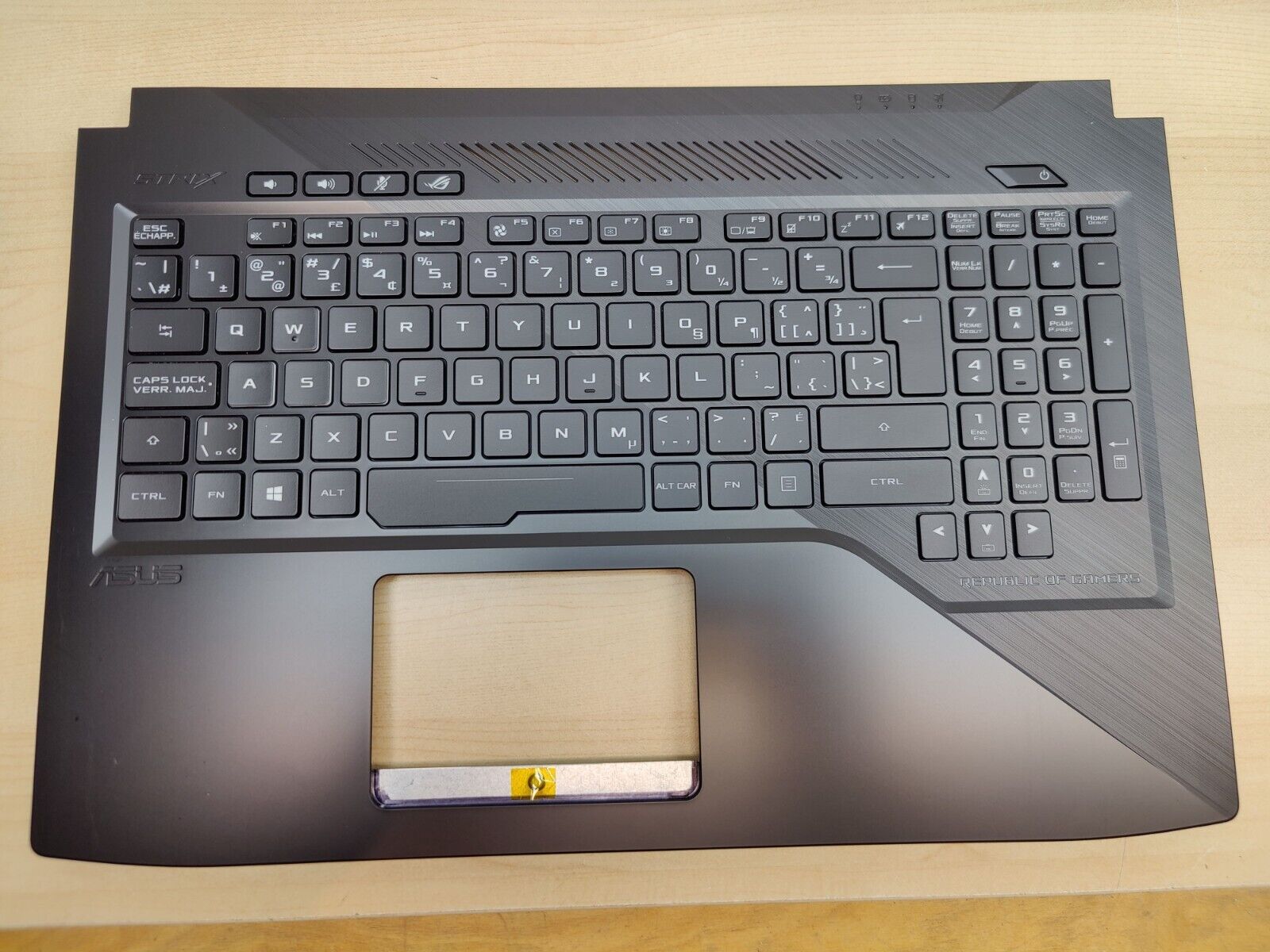 Asus GL503VM Palmrest