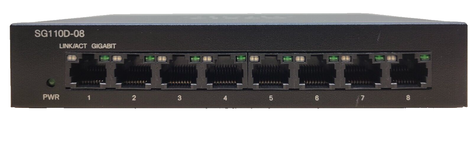 Cisco SG110D-08 Gigabit 8-Port Desktop Ethernet Switch UNIT ONLY