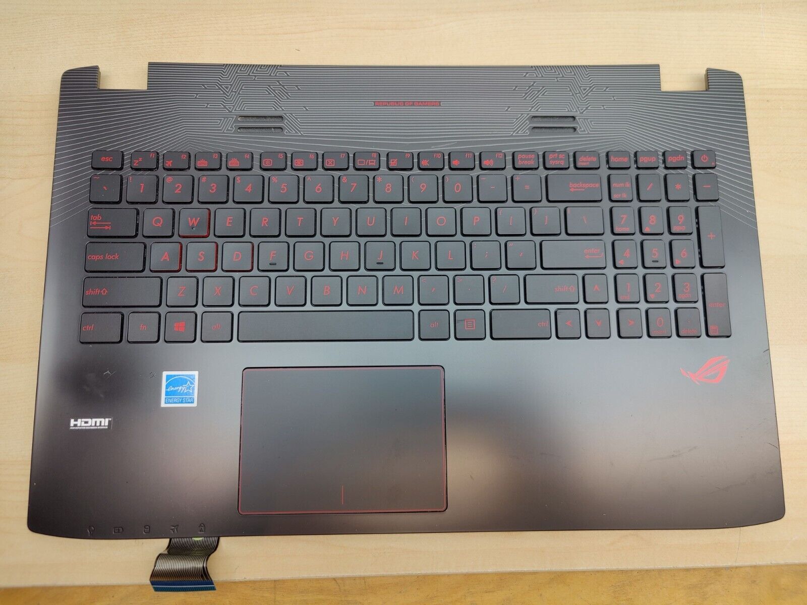 Asus GL552 Palmrest