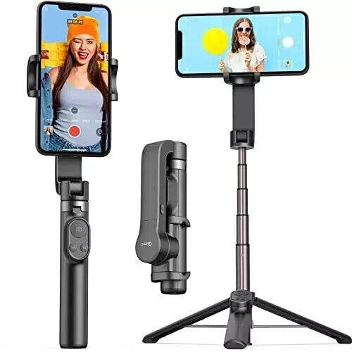 Gimbal Stabilizer for Smartphones Selfie Stick Phone Tripod with Wireless
