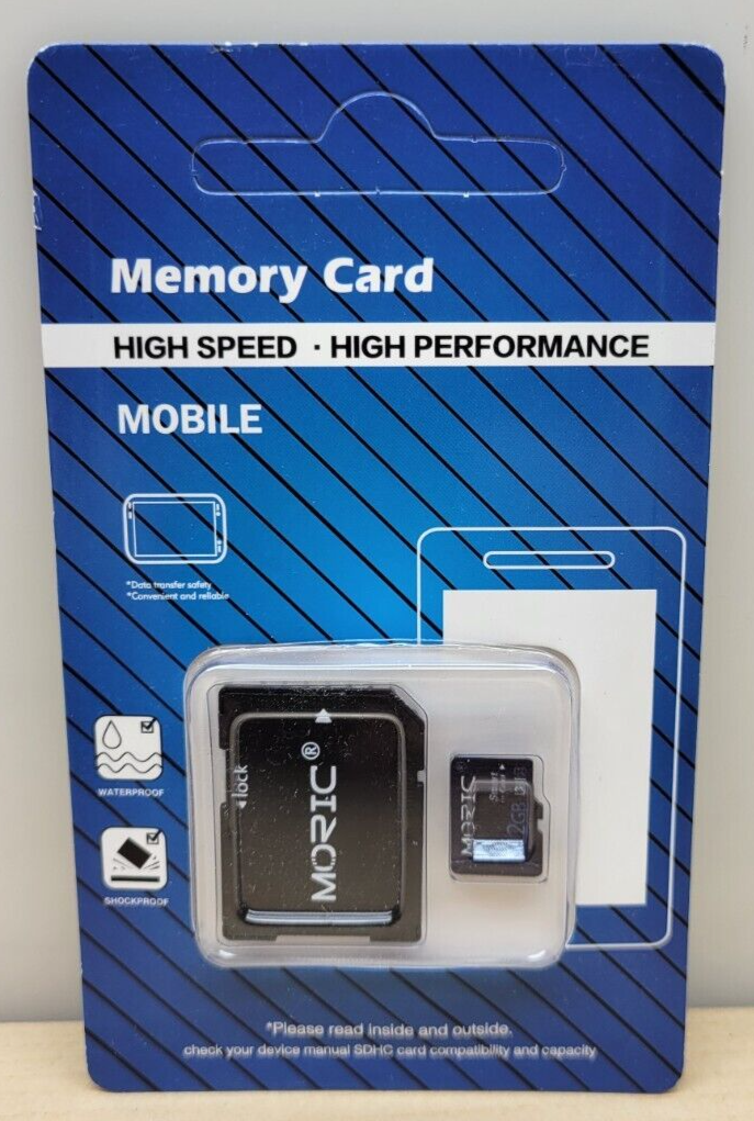 New MORIC 512GB Memory Card with Adapter High Speed - High Performance