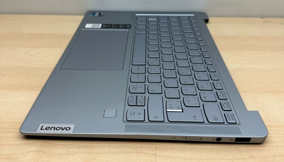 Lenovo Slim 7 14IRP8 Full Palmrest Assembly Touchpad Keyboard Canadian Grey