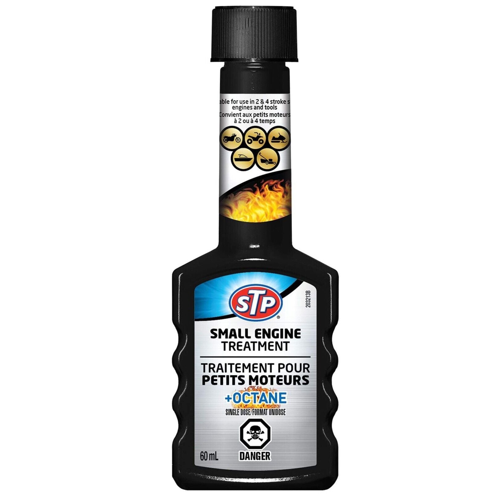 STP 18017G Small Engine Treatment with Octane Booster, 60-mL