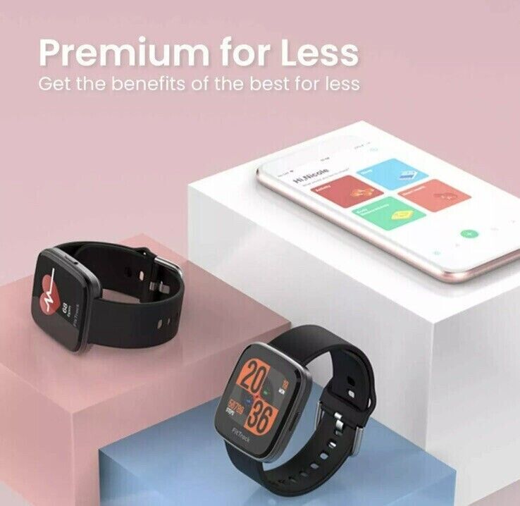 FITTRACK Atria Fitness Watch - Sport Workout Track Heart Rate Smart Watch