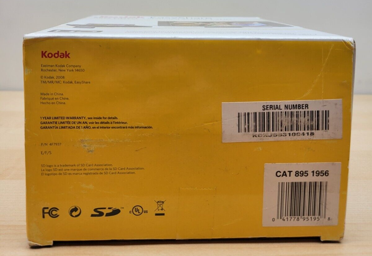 Kodak Easyshare HDTV Dock Base Black CAT8951956 1080i 720p