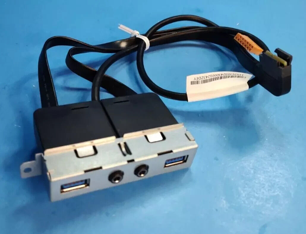 Lenovo ThinkCentre M73 M83 M93p SFF Desktop Front USB Audio Port Panel 54Y9375