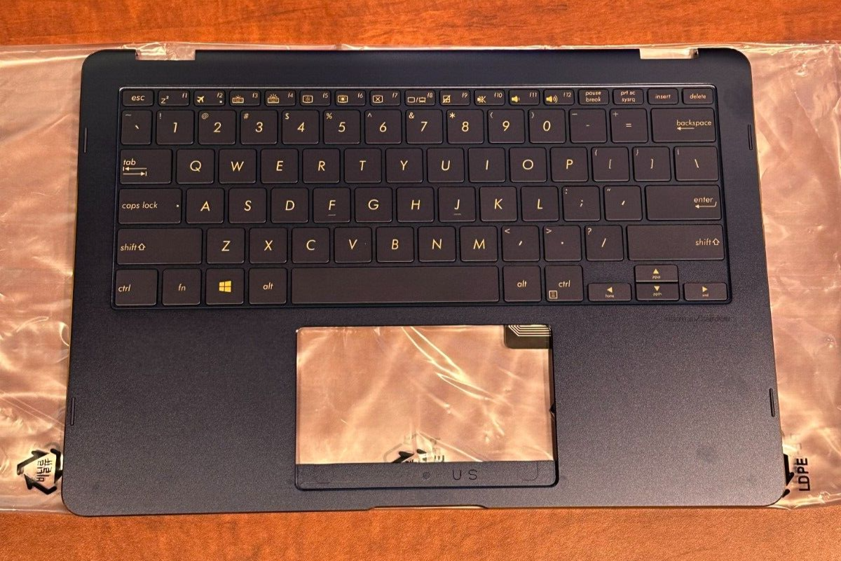 ASUS Q325U SERIES KEYBOARD PALMREST TOUCHPAD ASSEMBLY BLUE 102-016N2LHC01