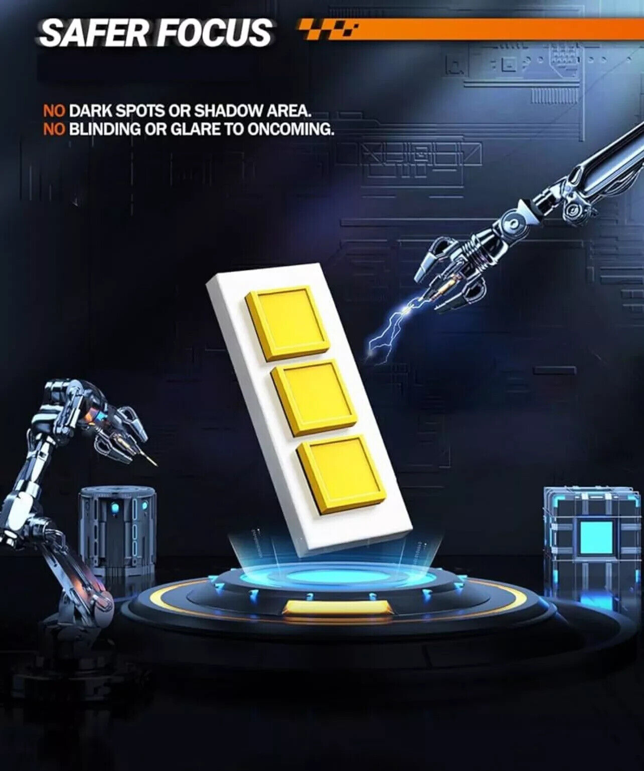 SEALIGHT S1 H11/H9/H8 LED Bulbs High Low Beam Headlight Super Bright Cool White