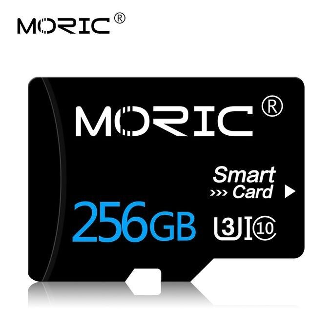 New MORIC 256GB Memory Card with Adapter High Speed - High Performance