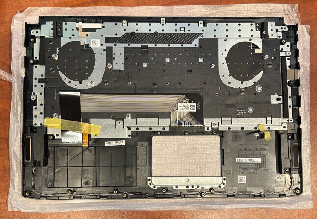 US Palmrest RGB backlit keyboard for Asus GL703VD 90NB0GM2-R31US0