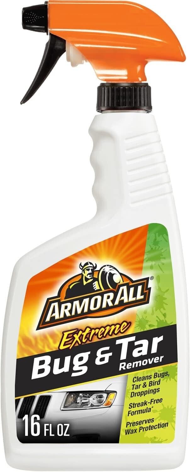 Armor All Extreme Bug and Tar Remover Car Bug Remover with Wax Protection 16F Oz