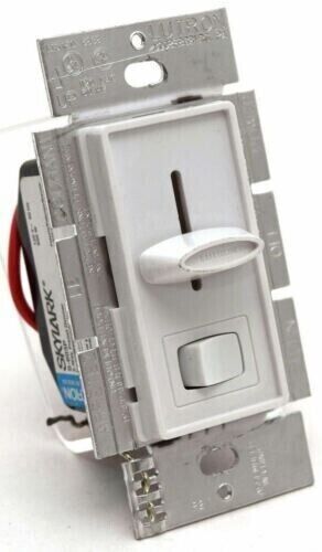 Lutron Skylark S-603Pg Halogen Slide Rocker Light Dimmer Switch 5A 600w WHITE