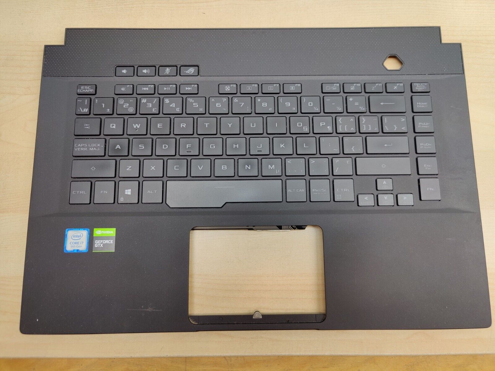 Asus Rog gu502g Keyboard Palmrest