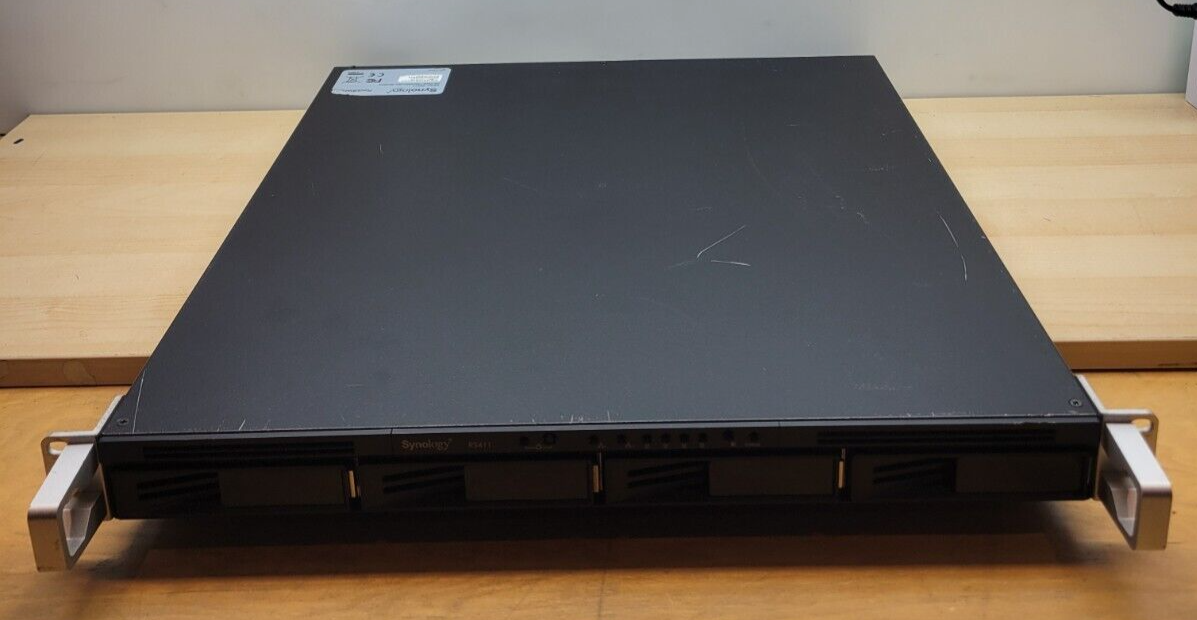SYNOLOGY Rackstation RS411 4-Bay NAS Drive, NO HDD