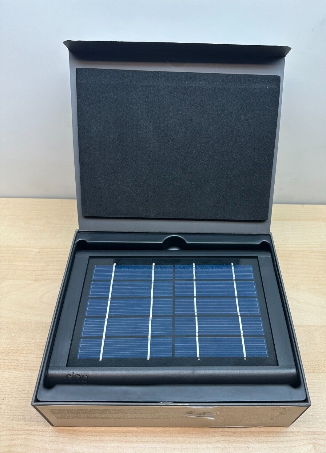 Ring Solar Panel For Spotlight Cam Battery And Stick Up Cam Black OPEN BOX