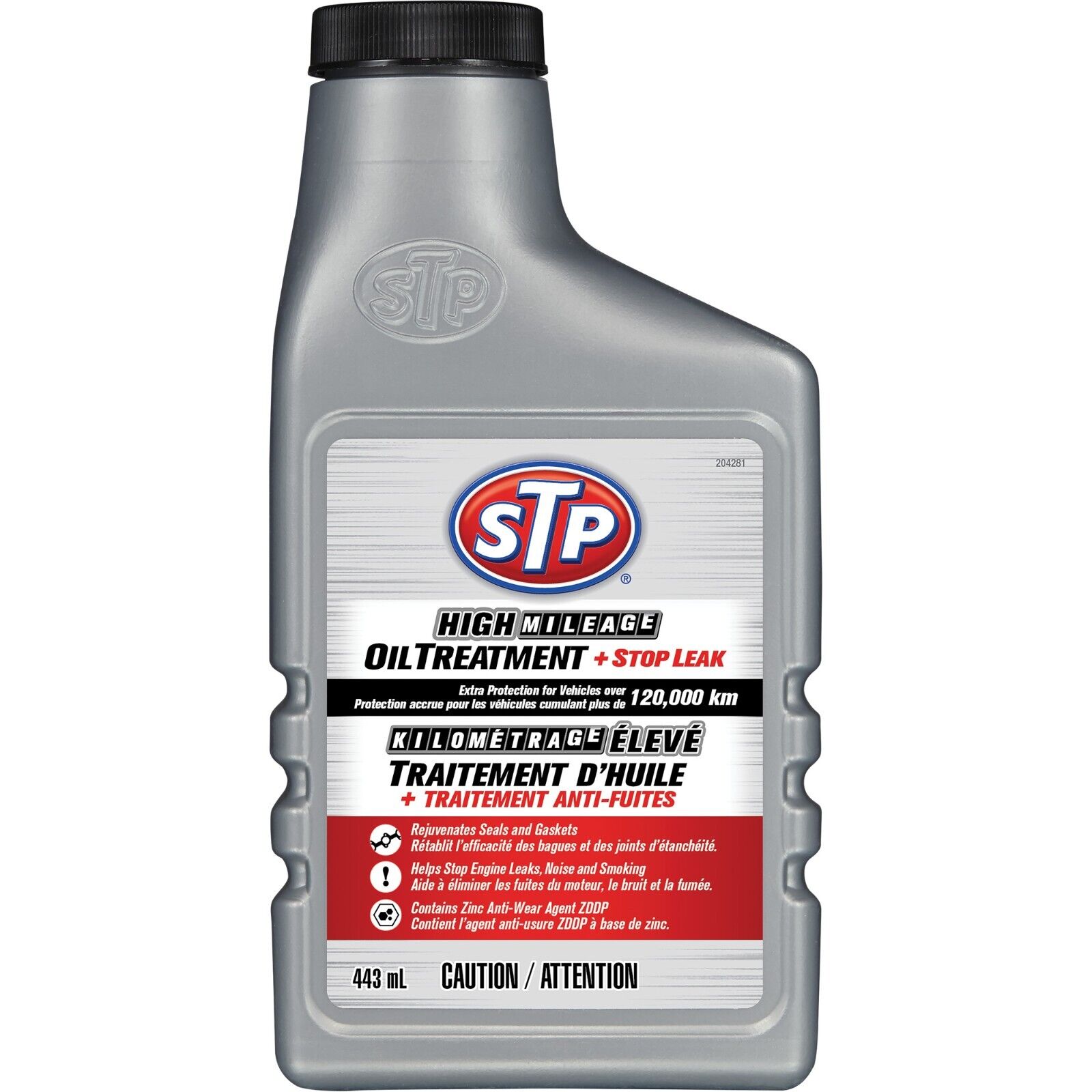 STP High Mileage Formula Oil Treatment, 443ml