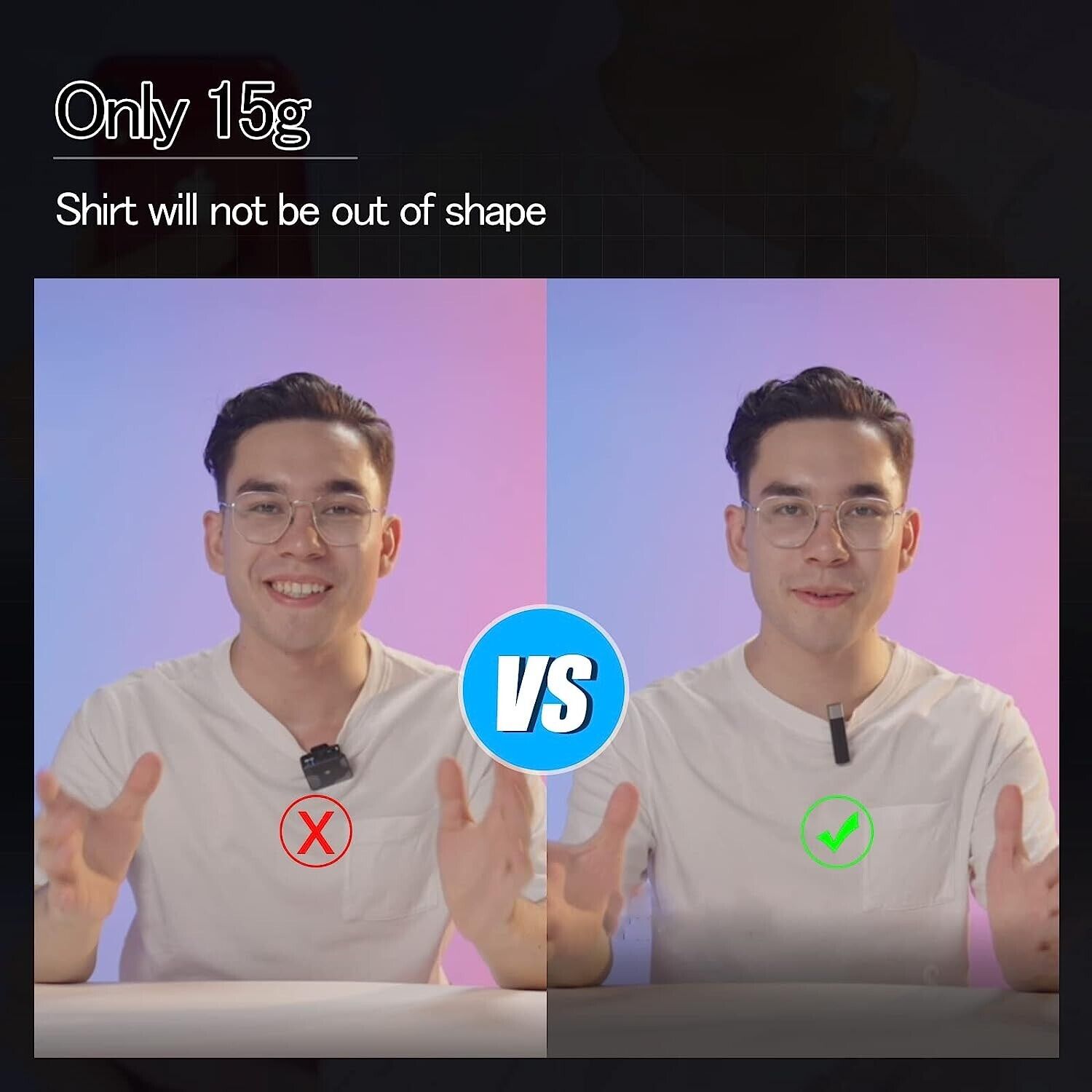 Sabinetek S610 Smartmike w SM-1 True Wireless Stereo Levalier Mic