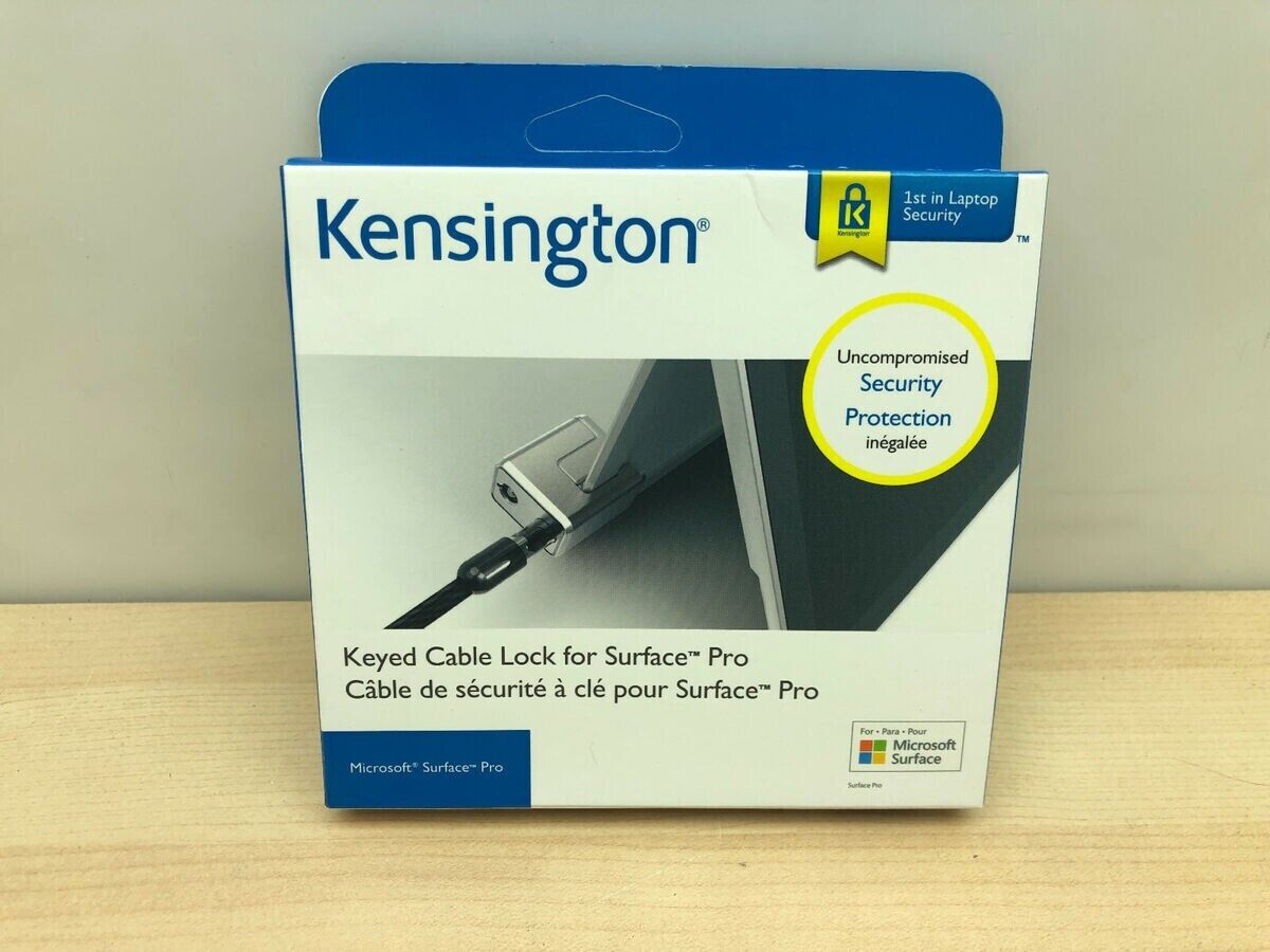 Kensington Keyed Cable Lock for Microsoft Surface Pro - K62055WW