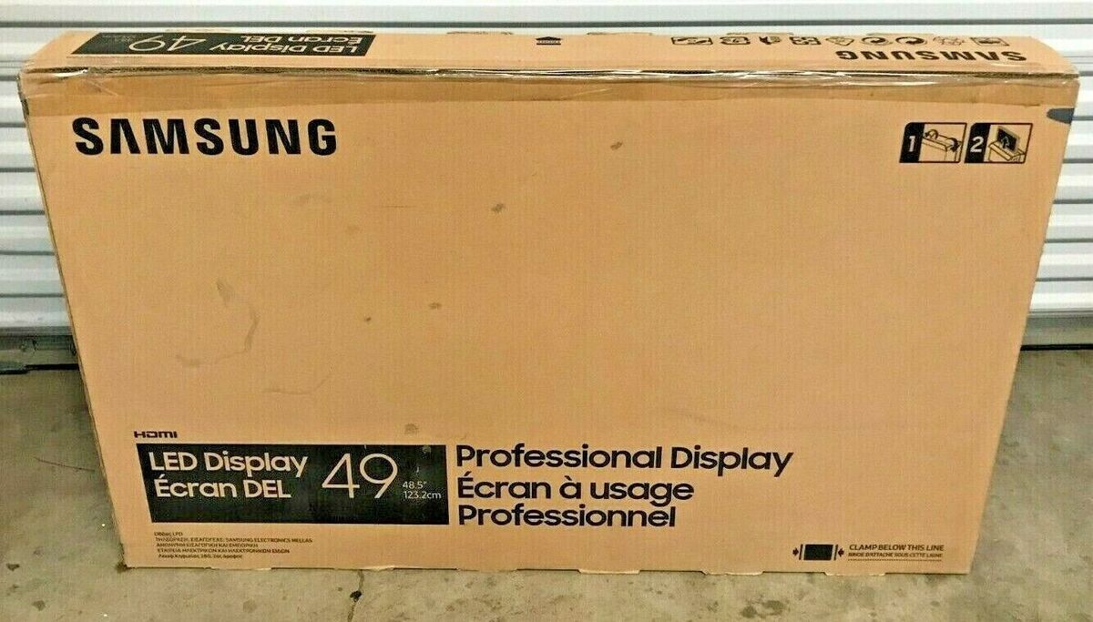Samsung QB49R Edge-Lit 49'' 4K UHD LED Business Display (LH49QBREBGCXZA)