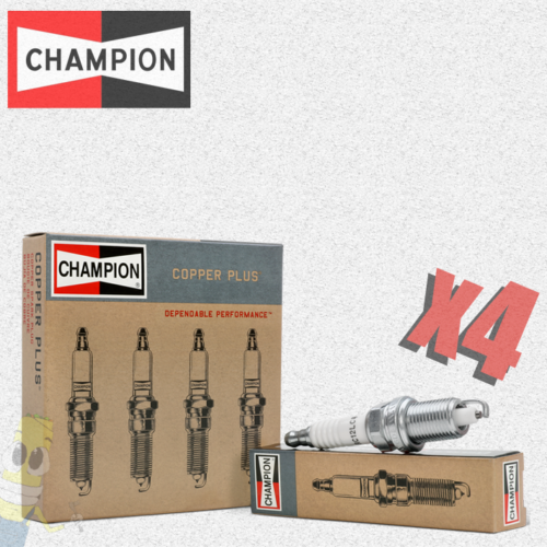 Champion (318) RC12MC-4 Spark Plug - Set of 4