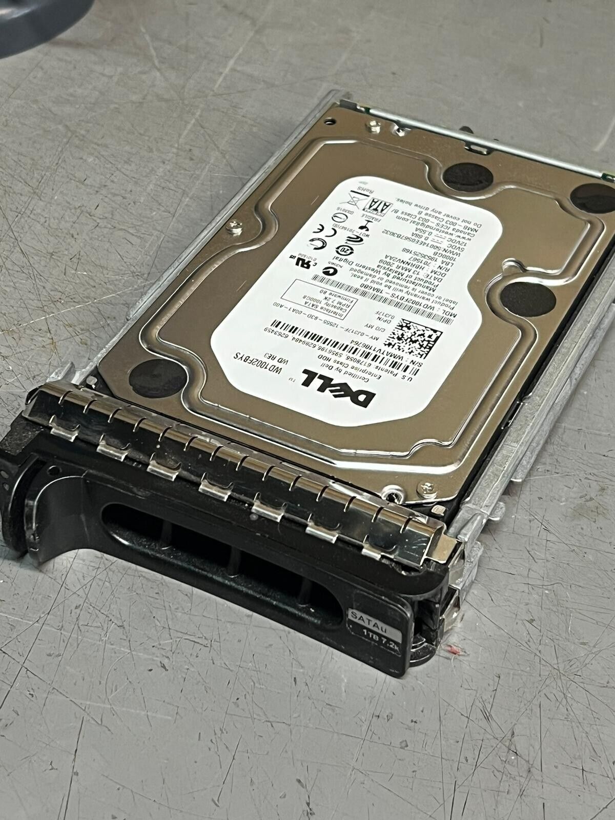 Dell J317F 0J317F 1TB 7200RPM 3Gbps 3.5 SATA SERVER HDD Hard Drive WCaddy