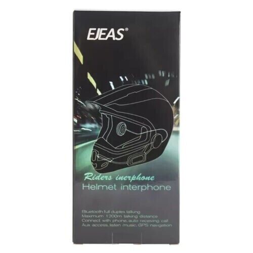 EJEAS V6 Pro Motorcycle Intercom Waterproof Bluetooth Helmet Headset Intercom