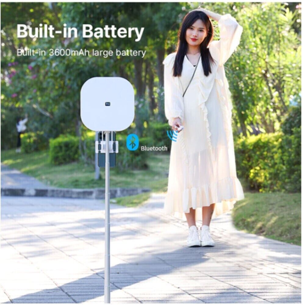 Ulanzi K14 Live Streaming Fill Light & Stand 108 LED Bluetooth Overhead Live 2ph